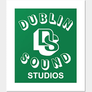 Dublin Sound Studios (white) Posters and Art